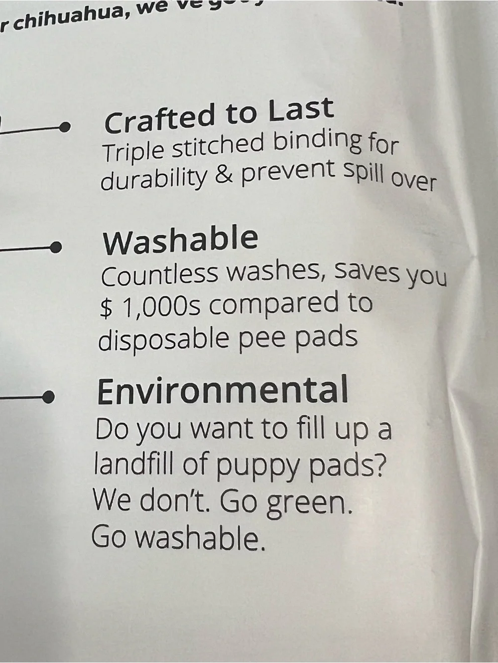 🆕 Pet Parents WASHABLE Pee Pads set of 2 XS 18” X 24”